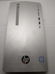 HP Pavilion 595-P0074 | Serie Pannello frontale desktop copertura lunetta argento naturale - Foto 1 di 1