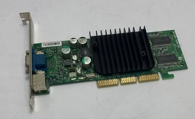 64MB Dell 5H175 nVidia GeForce4 MX420 VGA / TV-Out AGP Graphics Video Card - Image 1 of 4