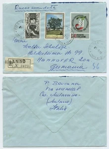 119280 - Einschreiben - Milanino 1.7.1966 nach Hannover - Picture 1 of 1