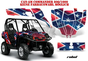 KIT GRÁFICO DE DECORACIÓN DE CARRERAS AMR UTV CAN-AM COMMANDER, MAVERICK REBEL B - Imagen 1 de 5