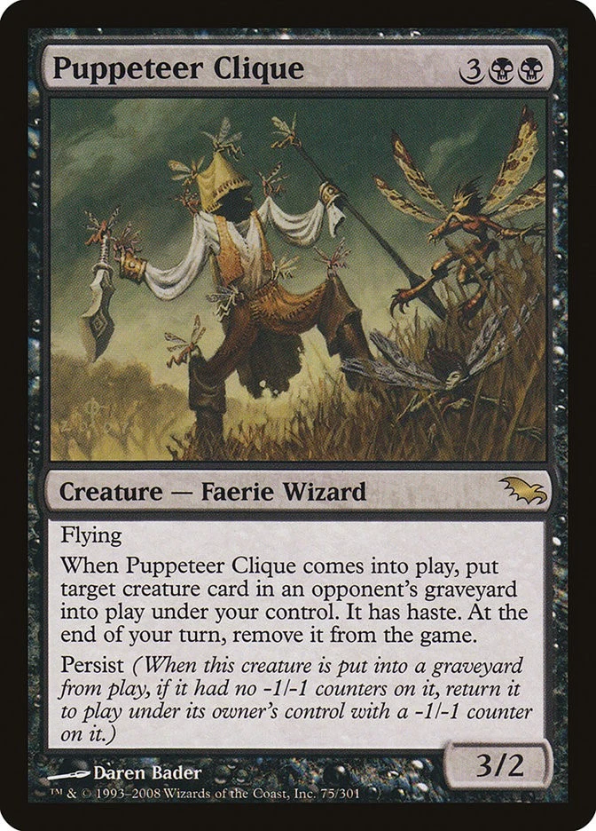 MTG Puppeteer Clique  - Shadowmoor #075 - Image 1 of 1