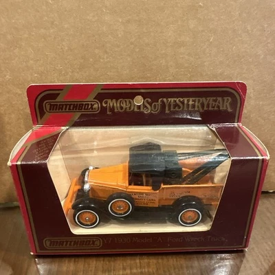 Matchbox Models of Yesteryear Y7 1930 Model A Wreck Truck New in Box A59 - Image 1 of 4