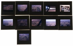 Lote de 10 diapositivas de fotografía en color 1965 fotos aéreas de Pittsburgh  - Imagen 1 de 2