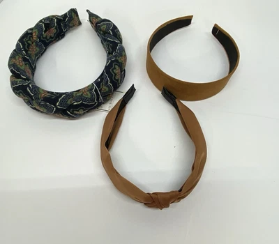 Juego de 3 diademas Shiraleah / Chicago para mujer adulto sistema operativo nuevo con etiquetas accesorio para el cabello Foto 1 de 4