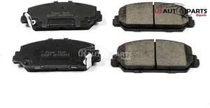 FRONT & REAR CERAMIC BRAKE PAD WITH HARD WARE KIT FOR ACURA RLX 2016-2020 - Picture 1 of 1