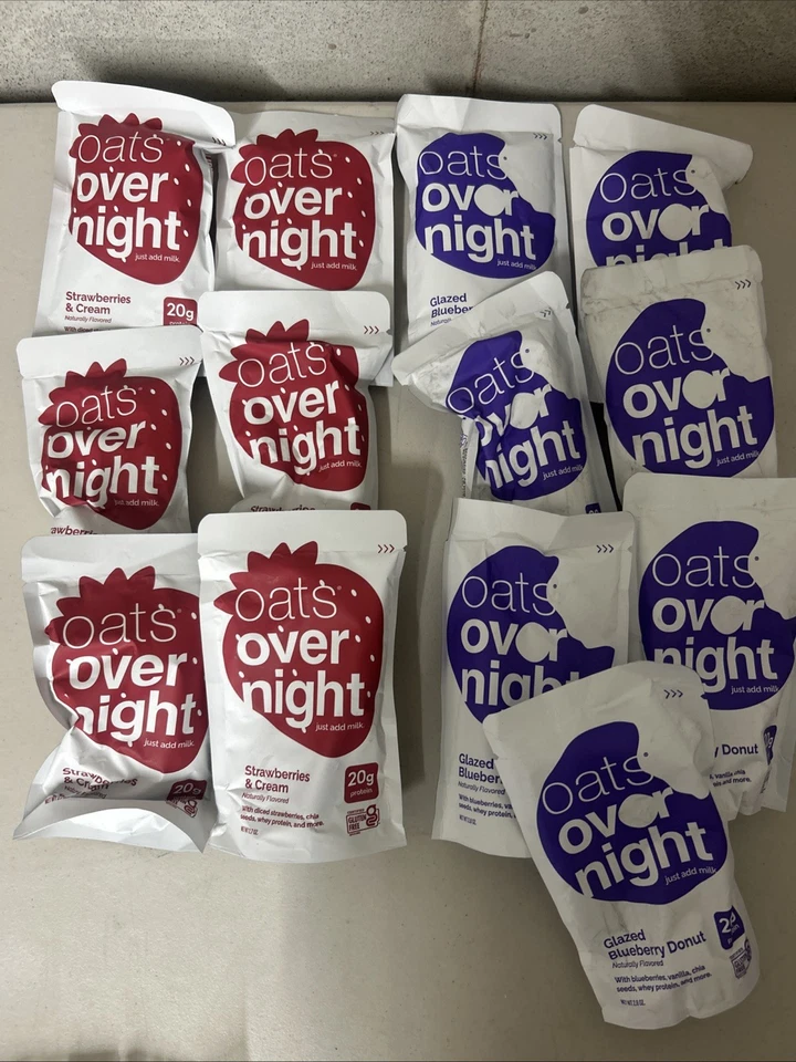 7 Oats Overnight 20g Protein Shake Chocolate Peanut Butter Banana - 1896376