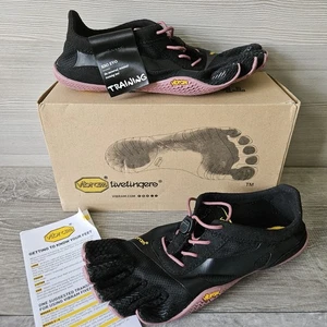 Vibram Fivefingers KSO EVO Black/Rose Damen EU Größe 36 = US 6,5-7 NEU mit Karton - Bild 1 von 16