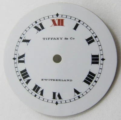 Reloj Tiffany & Co. Vintage Como Nuevo Porcelana Dial 22 mm Foto 1 de 3