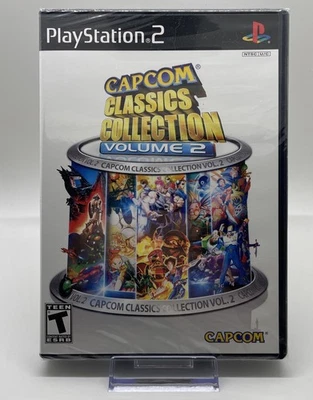 Capcom Classics Collection Vol. 2 (Sony PlayStation 2, 2006) NEW/ SEALED - Image 1 of 2