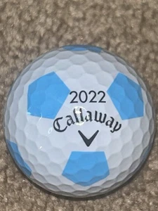 (1) Callaway Chrome Soft Truvis Golf Ball Pent North Carolina Blue - Picture 1 of 4