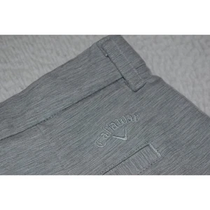 Callaway Golf Shorts Mens Size 34 Wicking Performance Gray Polyester Blend - Picture 1 of 7