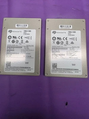 Seagate sas ssd 512GB each ( used in home eviroment ) V.low usage - Image 1 of 3