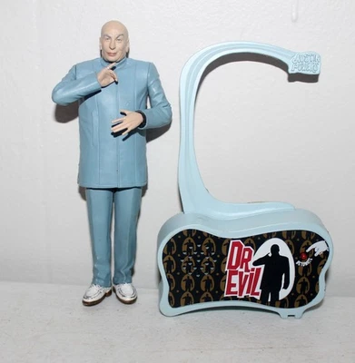 Austin Powers Dr. Figura de acción Evil McFarlane Toys 1999 vintage suelta sin gato Foto 1 de 2