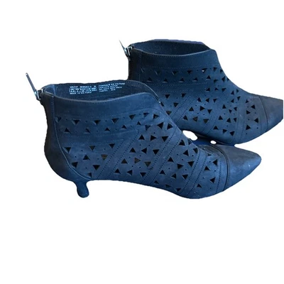 Rockport Women's Boots AnkleBootie Black Size 5.5 Eu36 Uk 3 Back Zipper - Image 1 of 4