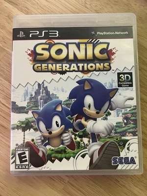 Sonic Generations - Sony PlayStation 3 - Sega 2011 With Manual Complete In Box - Image 1 of 4