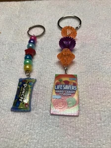 Sour Patch & Life Savers Schlüsselanhänger 2er Set Handarbeit  - Bild 1 von 7