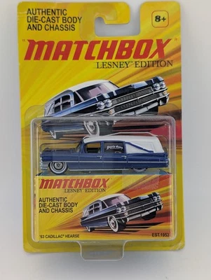 Matchbox Lesney Edition- '63 Cadillac Hearse Pearly Gates G20 — 第 1/4 张图片