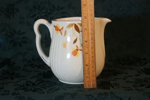 Hal's Superior Keramik Schale & Krug Floral Leaf Herbst Vintage - Bild 1 von 17