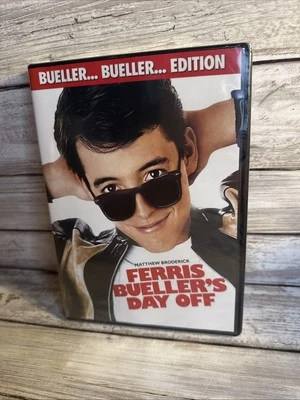 Ferris Bueller's Day Off DVD New Sealed WS 1986 Matthew Broderick Torn Shrink - Image 1 of 4