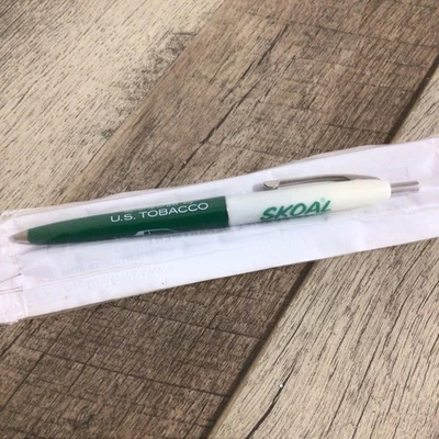 Pluma de escritura vintage SKOAL Bandit Burt & Hal's publicidad Foto 1 de 4