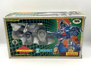 Triceratops Dino Bot Slug Diaclone Gig Takara Original No G1 Transformers - Imagen 1 de 16
