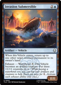 Invasion Submersible 57 Avatar The Last Airbender Magic the Gathering 001046 - Picture 1 of 2