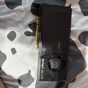 Nvidia GeForce GTX 470 1280MB GDDR5 Dual DVI/Mini-HDMI PCIE Graphics Card - Picture 1 of 6
