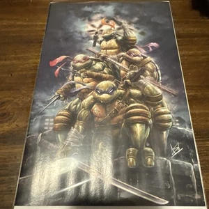 TEENAGE MUTANT NINJA TURTLES ALPHA #1 VIRGIN EXCLUSIVE - ANNA MARCANO LTD 500 - Picture 1 of 5