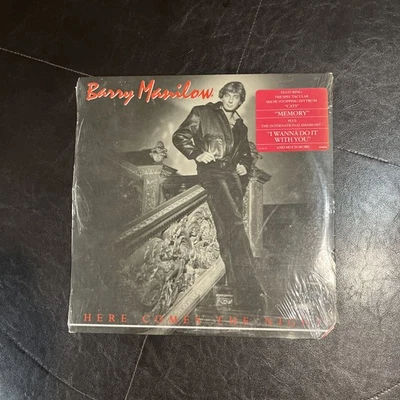 Barry Manilow Here Comes The Night Music Album Lp Sealed Arista Hype sticker Foto 1 de 2
