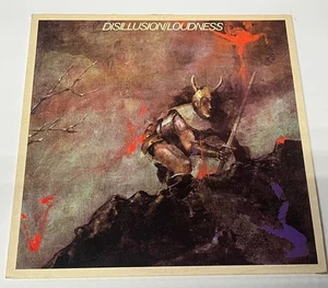 LOUDNESS Disillusion LP MUSIC FOR NATIONS UK Import Heavy Metal - Picture 1 of 4