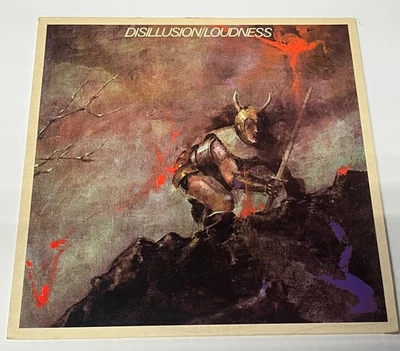 LOUDNESS Disillusion LP MUSIC FOR NATIONS UK Import Heavy Metal - Image 1 of 4