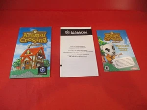Animal Crossing Nintendo Gamecube Bedienungsanleitung Booklet + Beilagen #Z - Bild 1 von 10