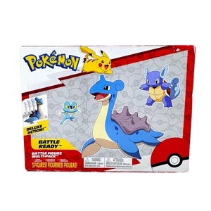 Pokémon Battle Ready Figuren 3er Pack Lapras - Wartortle - Froakie - Sealed Box - Bild 1 von 8