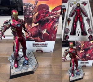 Hot Toys MMS353 D16 Captain America Civil War Iron Man Mark 46 XLVI Diecast gebraucht - Bild 1 von 13