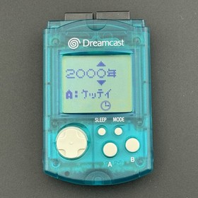 Sega Dreamcast Aqua Clear Blue VMU Visual Memory Unit HKT-7000 JPN | US SELLER 2