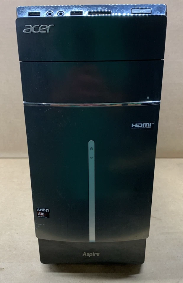 Acer Aspire ATC-105-UR11 Desktop, AMD A10-6700@3.69GHz, 10GB RAM, 1TB HDD Win10P - Image 1 of 4