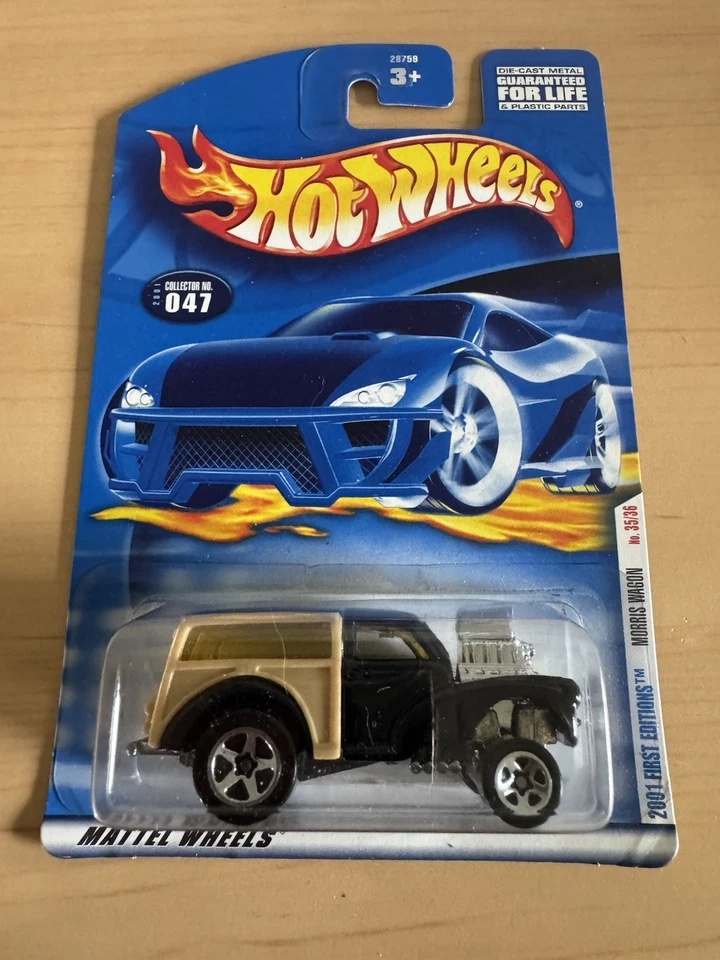 Hot Wheels Morris Wagon 2001 First Editions 35/36 Collector 047 S48 - Image 1 of 2