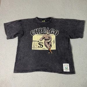 Vintage Chicago White Sox T Shirt Adult XL Gray Home Team Advantage Cooperstown - Picture 1 of 10