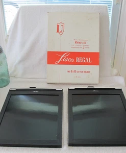 Pre-owned In BOX Lisco Regal 8x10 Cut Sheet Film Holder x 2 - Picture 1 of 3