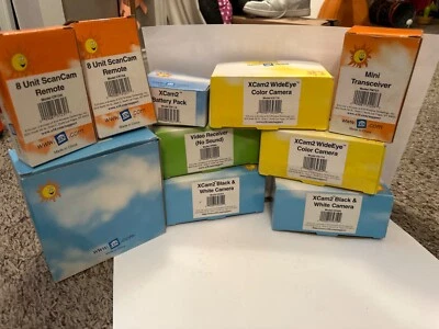 New Wireless X10 XCam2 XX20A Black & White Security Camera Indoor Outdoor - Image 1 of 4