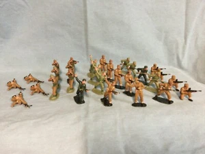 vintage 1970 Airfix British commandoes 28 figures - Bild 1 von 4