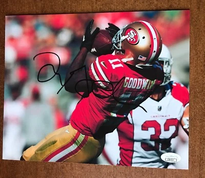Foto firmada de Marquesa Goodwin 8x10 certificado de autenticidad JSA autenticada 49ERS Foto 1 de 3