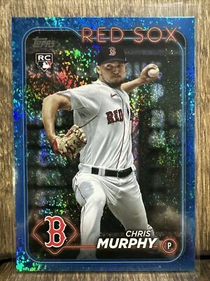 2024 Topps Series 1 Chris Murphy Blue Foil Shimmer #311/999 RC #73 Red Sox ⚡️ - Image 1 of 2