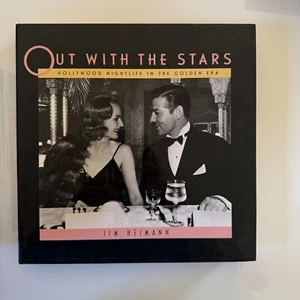Out With The Stars: Hollywood Nightlife The Golden Era By Jim Heimann Hardcover - Foto 1 di 3