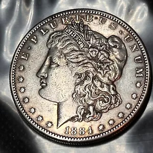 1884 S DOLLARO ARGENTO MORGAN #1027 - Foto 1 di 15