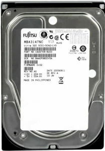 Disk Fujitsu MBA3147NC 147GB 15000U/Min SCSI 80-PIN 16MB Cache 3.5'' Pollici - Picture 1 of 3