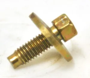 (10) Perno hexagonal cabezal de brida M6 -1,0 x 15 mm con lavadora clase 9,8 acero-788 - Imagen 1 de 11