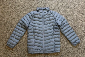 New Polo Ralph Lauren BOYS Puffer Jacket - Size Large (14-16) - Combat Gray - Picture 1 of 6