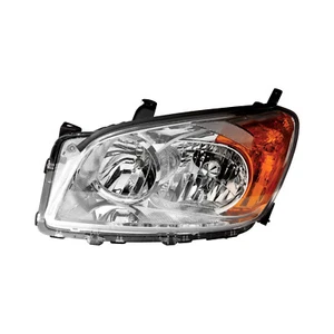 Fits 09-12 Toyota Rav-4 Chrome Halogen Headlight Headlamp Driver Side - Picture 1 of 1