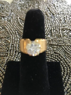 ANILLO SOLO ANFITRIONA Park Lane - plata y circonita - original $134 - talla 9 - por favor LEER Foto 1 de 2